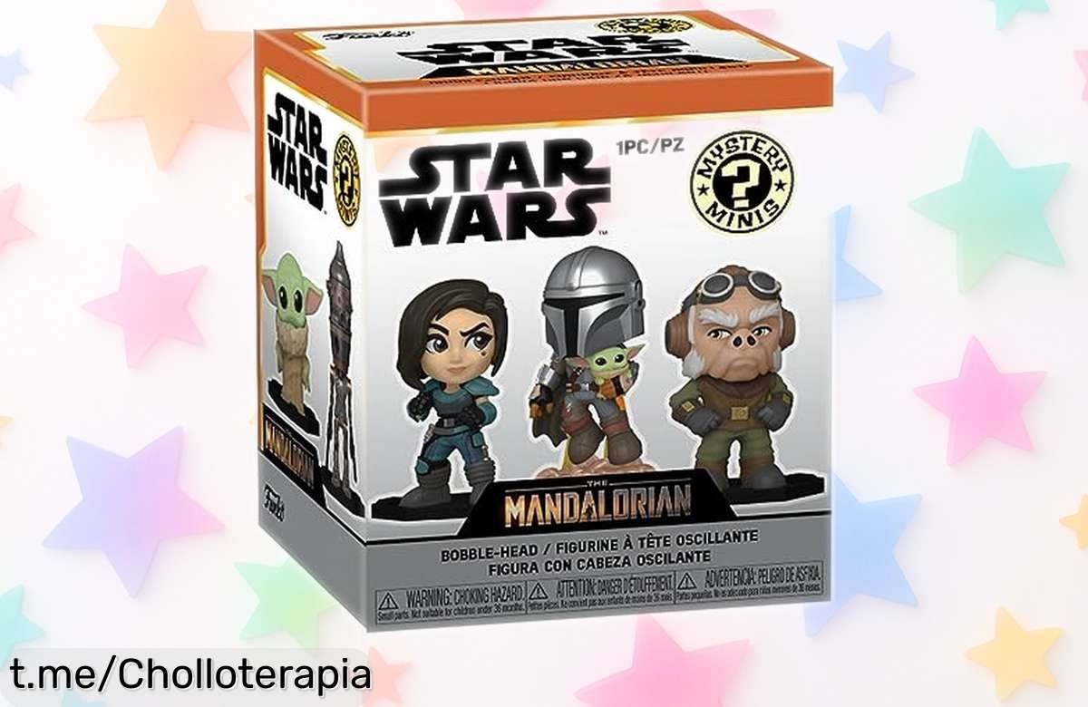 Mini figura misteriosa de Star Wars: The Mandalorian a precio rebajado, ¡colecciona esta sorpresa única ya y siente la emoción en cada paquete! Date prisa antes que se acaben.