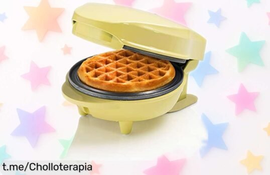 Mini gofrera Bestron para peques, ¡rebajada en un super chollo! Ideal para fiestas y antojos deliciosos. ¡Corre que vuelan y regálales sonrisas!