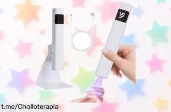 Mini lámpara UV para uñas de 3W con temporizador fácil a precio rebajado: dale vida a tus manicuras sin complicaciones, ¡aprovecha este super chollo antes de que se acabe!