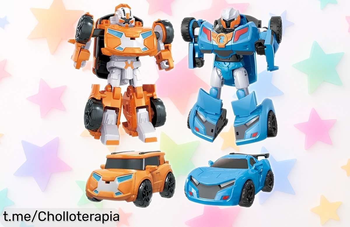 Mini robot Tobot de transformación, ¡súper divertido y único! Con precio rebajado que parece un chollo; el regalo perfecto para los pequeñines aventureros, no te quedes sin él.