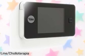 Mirilla electrónica digital de alta calidad con cámara 105° a un precio rebajado que ni te imaginas, instala fácil y asegúrate la tranquilidad en tu hogar ¡No te quedes sin ella!