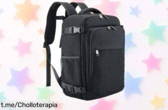 Mochila de viaje cabina para Ryanair y EasyJet en oferta limitada, ¡caída de precio increíble! Hazte la tuya ya y siente la libertad de explorar sin preocupaciones.