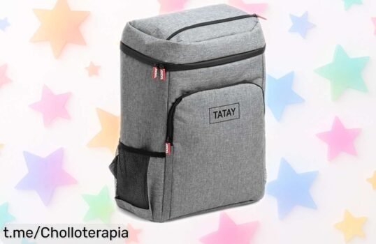 Mochila nevera isotérmica Tatay 25L, disfruta del frescor hasta 12h con esta super oferta que no puedes dejar escapar. ¡Aprovecha antes de que se agote y vive tus momentos al máximo!