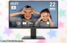 Monitor profesional Full HD 21.45 con 100Hz a precio rebajado, ¡no dejes que se te escape este super chollo para disfrutar de imágenes ultra fluidas y nítidas!