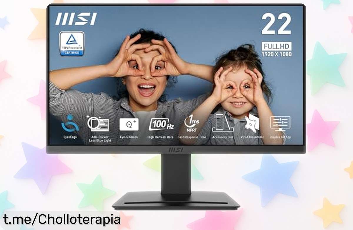 Monitor profesional Full HD 21.45 con 100Hz a precio rebajado, ¡no dejes que se te escape este super chollo para disfrutar de imágenes ultra fluidas y nítidas!
