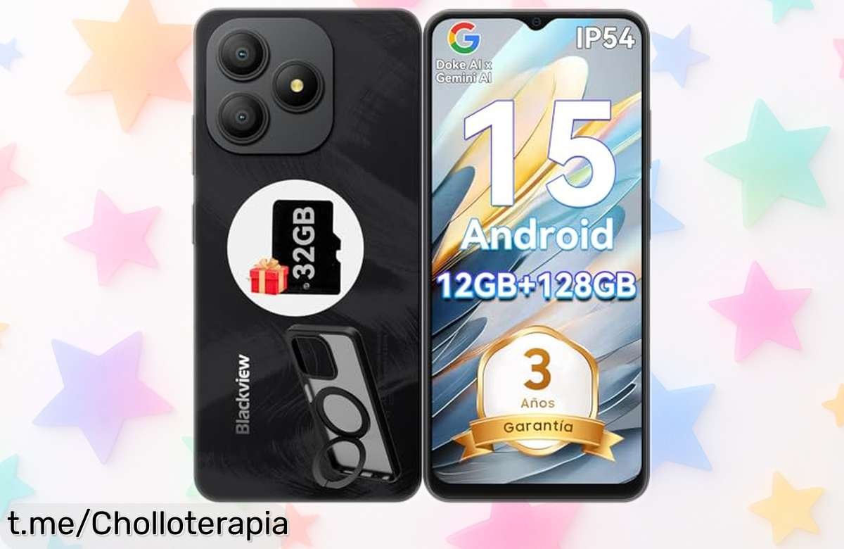 Móvil Android potente con 12GB y cámara doble a un precio loco, ¡no dejes pasar este ofertón que te hará sentir genial desde el primer uso!