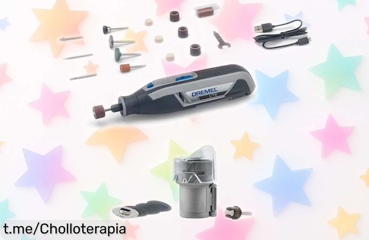 Multiherramienta inalámbrica Dremel Lite con kit para mascotas a precio rebajado, ¡cuida a tu peludo sin estrés y no dejes pasar este super chollo!