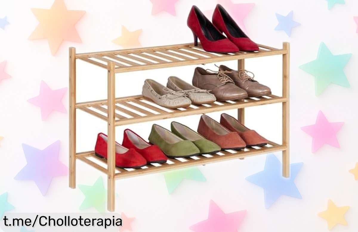 Organizador de zapatos MyTA a precio rebajado: renueva tu espacio con estilo y aprovecha esta oferta limitada para darle un toque elegante a cualquier rincón. ¡No lo dejes pasar!