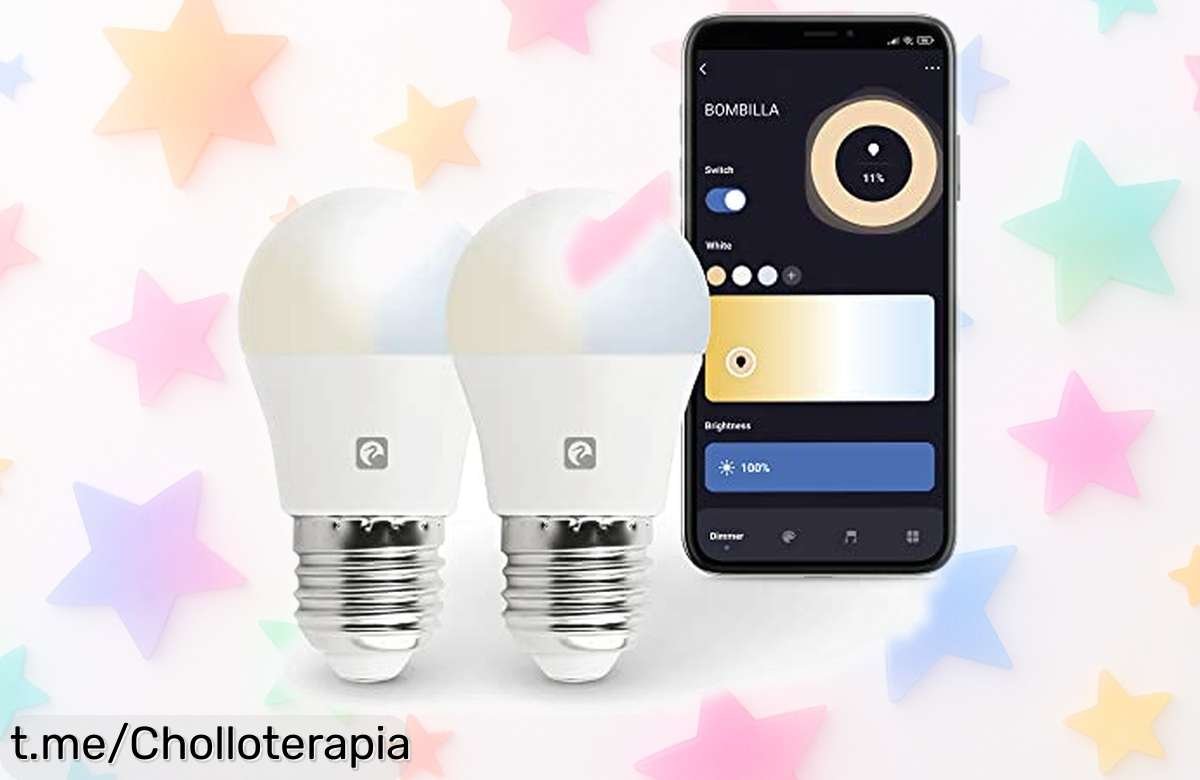 Pack 2 bombillas LED inteligentes Garza Smart a precio rebajado, ilumina tu hogar y crea el ambiente perfecto, ¡no dejes pasar esta oportunidad única!