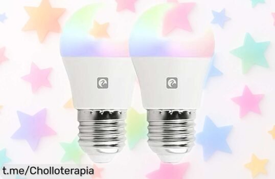 Pack 2 bombillas LED inteligentes Garza con cambio de color al mejor precio, luces que animan tus fiestas y crean ambientes únicos. ¡No te quedes sin ellas!
