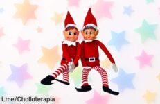 Pack 2 elfos muñecos “Elves Behaving' Badly” a un precio rebajado, diversión asegurada para los peques. ¡Apresúrate y regala alegría antes de que se acaben!