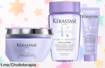 Pack cuidado intensivo Kérastase Blond Absolu: brillo y fuerza para tus rubios a un precio rebajado; ¡no dejes pasar este super chollo, corre que vuelan!