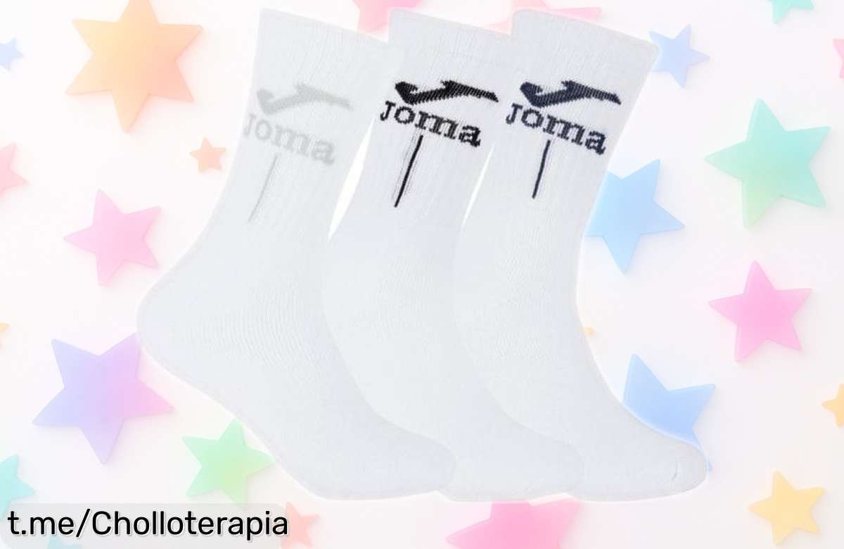 Pack de 3 calcetines Joma Sport Series a precio loco, ¡un super chollo para ir cómodo todo el día! Hazte con los tuyos y siente la diferencia en cada paso antes de que se acaben.