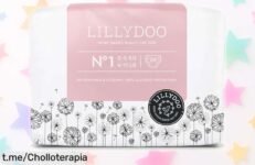 Pañales hipoalergénicos Lillydoo talla 1: Super absorbentes y sin perfumes, ¡oferta rebajada imperdible para cuidar la piel de tu bebé! Aprovéchalo ya antes de que se agoten.