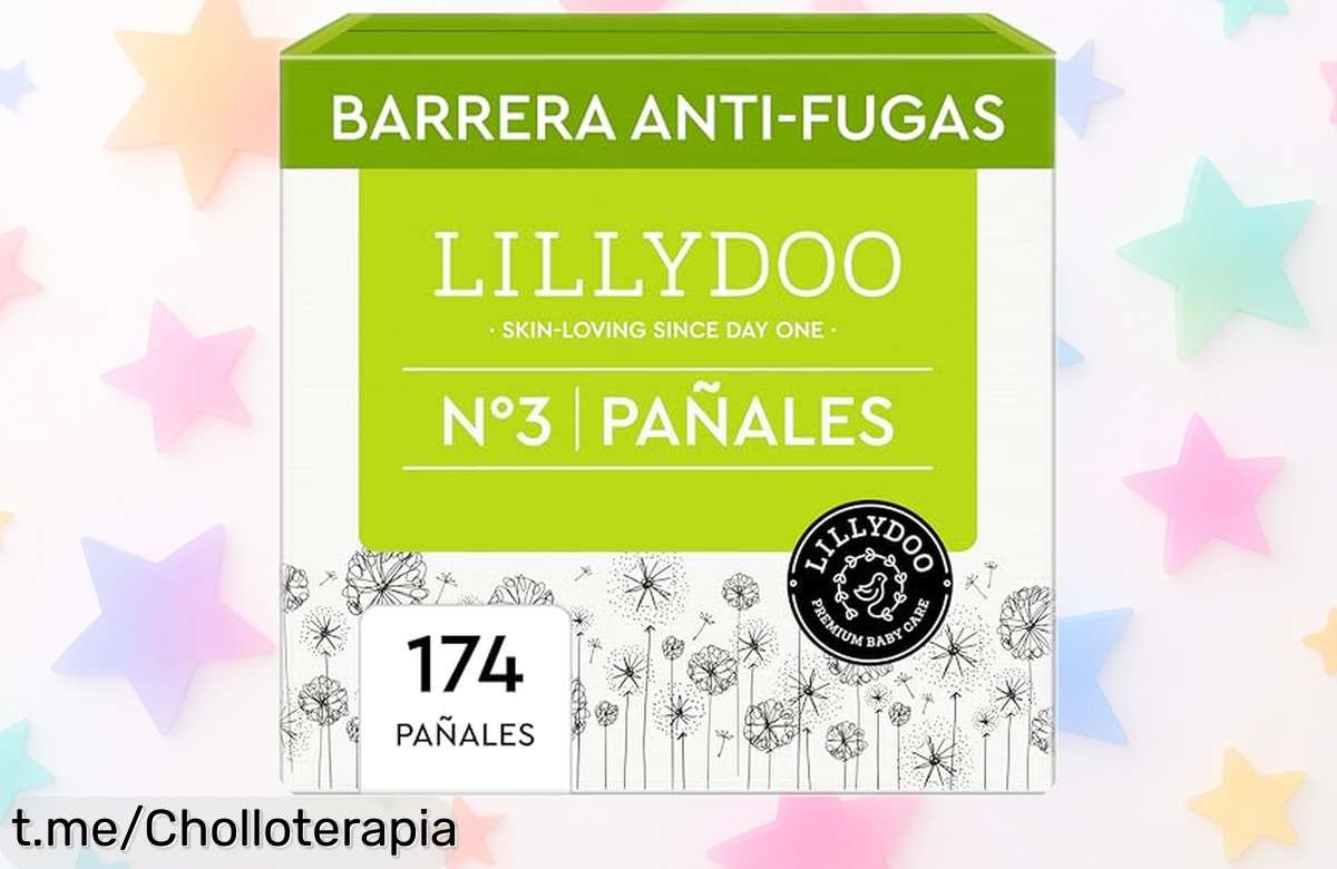 Pañales súper absorbentes LILLYDOO talla 3 para proteger a tu bebé como se merece, ¡oferta por tiempo limitado! No dejes que esta oportunidad se escape y ahorra hoy.