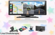 Pantalla inalámbrica para coche con CarPlay y Android Auto, 26,2 cm HD ¡Super chollo rebajado que transforma tu experiencia al volante! Aprovecha ya esta oferta antes de que se acabe.