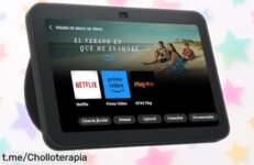 Pantalla inteligente Echo Show 8 con sonido envolvente y cámara top a precio rebajado, corre por este super chollo que cambiará tu forma de conectar y disfrutar en casa.