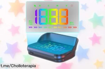 Pantalla para parabrisas con GPS y tacómetro Beidou a un precio rebajado, mejora tu conducción segura y al instante ¡No dejes escapar este chollazo exclusivo!