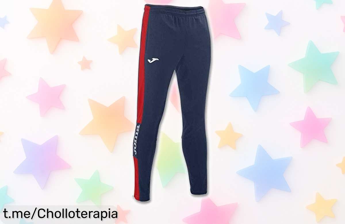 Pantalones deportivos Joma con forro cálido a precio rebajado, ¡super chollo para sentirte genial y llevar todo contigo! No te quedes sin los tuyos, corre que vuelan.