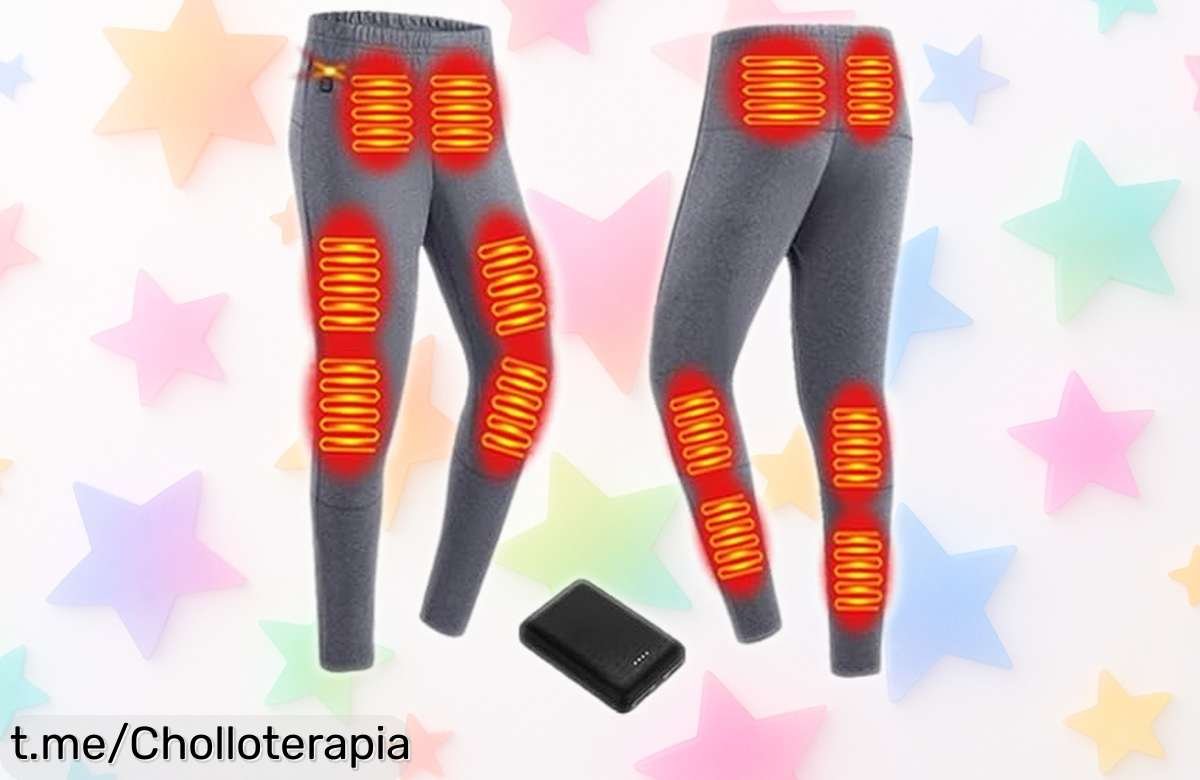Pantalones interiores calefactables con 12 zonas de calor que ahora se ofrecen a un precio increíble para disfrutar del frío sin miedo. ¡Aprovecha este super chollo y vive tus aventuras calientes!