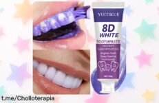 Pasta de dientes morada con limpieza profunda y blanqueador: ¡aprovecha este super chollo antes de que se agote y mejora tu sonrisa con cada cepillado!
