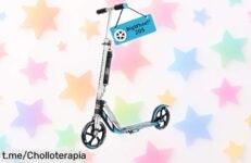 Patinete urbano HUDORA: ¡Ruedas rápidas y plegado fácil a precio rebajado! Aprovecha esta oferta única y vive la aventura al máximo.