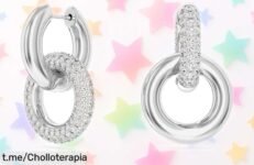 Pendientes de aro Swarovski Dextera, el ofertón que transforma tu look al instante y te hace brillar como nunca. ¡No te pierdas este chollazo exclusivo ahora mismo!