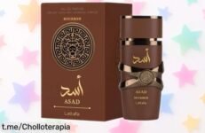 Perfume Lattafa Asad Bourbon 100 ml: ¡Caída de precio brutal! Aroma amaderado y especiado que no puedes dejar pasar, corre antes de quedarte sin él y destaca con estilo.
