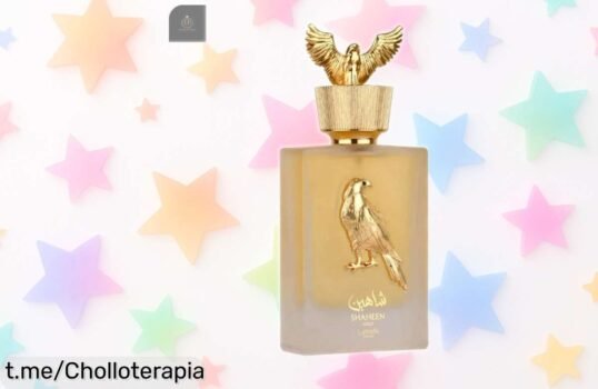 Perfume Shaheen Gold para hombre: aroma de gama alta en 100 ml a precio rebajado, ¡siente la exclusividad y atrapa miradas! No dejes pasar esta oferta limitada.