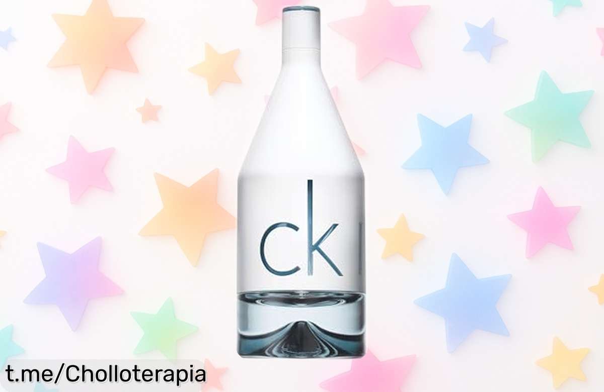 Perfume masculino cítrico de Calvin Klein, super chollo con larga duración para que destaques. ¡No te lo pierdas y déjate seducir por su frescura!