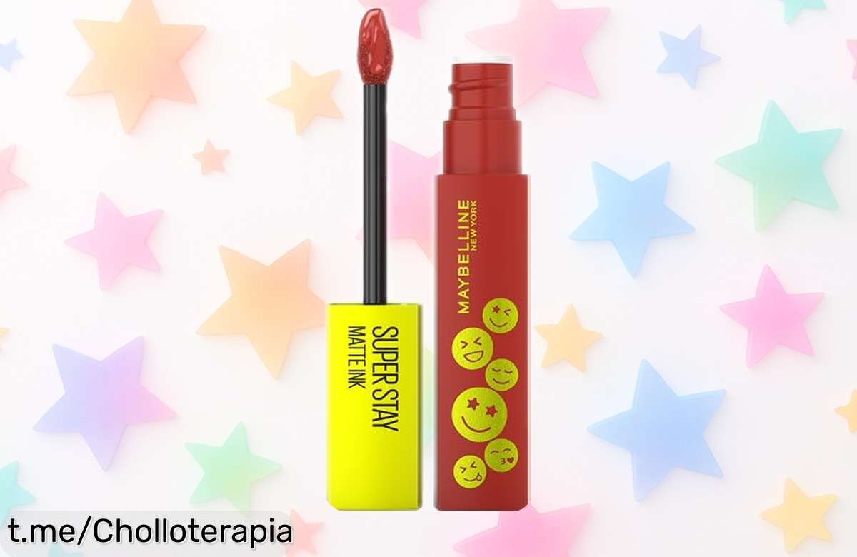 Pintalabios mate Maybelline New York con color intenso a precio rebajado que no puedes dejar escapar, ¡hazlo tuyo y deslumbra cada día con confianza antes de que se acabe!
