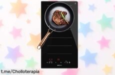 Placa de inducción flex Cecotec: cocción al estilo chef y ahora a precio rebajado. ¡No pierdas este super chollo para hacer de tus comidas un festín!