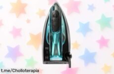 Plancha de viaje Cecotec super potente que elimina arrugas en un segundo, ¡ofertón imperdible para lucir impecable en cualquier momento!