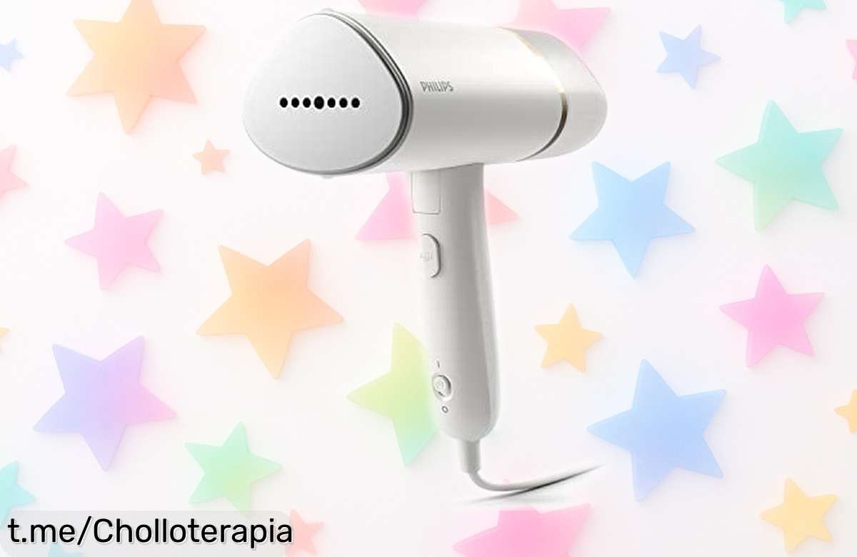 Plancha vertical Philips serie 3000: quita arrugas en segundos y es fácil de llevar. ¡Aprovecha este super chollo antes que se agote y lleva tu estilo al siguiente nivel!