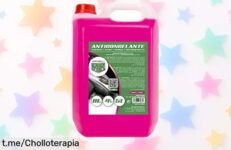 Potente anticongelante Motorkit 5L que protege tu motor del frío a un precio rebajado, siente la tranquilidad al conducir ¡Apresúrate, quedan pocas unidades!