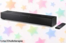 Potente barra de sonido Sharp con Dolby Atmos, el mejor precio jamás visto para un sonido 3D envolvente. ¡No te quedes sin la tuya y vive cada película como nunca!