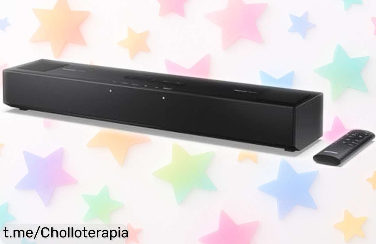 Potente barra de sonido Sharp con Dolby Atmos, el mejor precio jamás visto para un sonido 3D envolvente. ¡No te quedes sin la tuya y vive cada película como nunca!