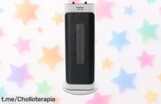 Potente calefactor Taurus Atacama con termostato y oscilación, ahora a un precio rebajado ¡Dale calor a tus días con este ofertón antes de que se acabe!