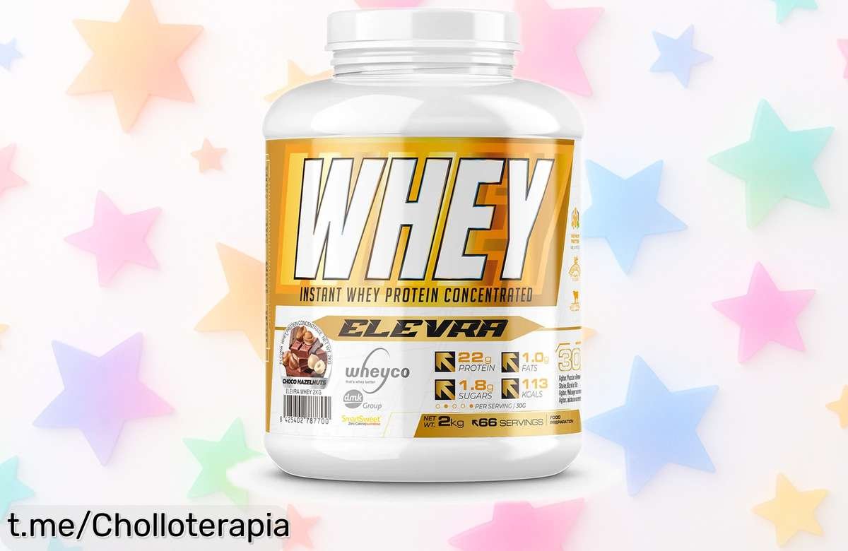Potente proteína whey de calidad top, 2 kg para tus músculos a un precio loco que no podrás resistir; activa tu energía ya con este super chollo antes de que se agote.