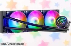 Potente refrigeración líquida Mars Gaming con iluminación RGB infinita, precio loco y frescura brutal para tu PC; ¡hazlo tuyo antes de que se agoten!