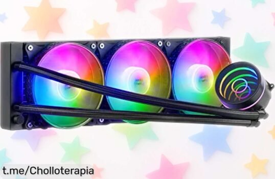 Potente refrigeración líquida Mars Gaming con iluminación RGB infinita, precio loco y frescura brutal para tu PC; ¡hazlo tuyo antes de que se agoten!