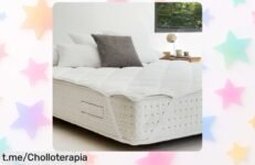 Protector de colchón Naturals antibacteriano y transpirable a precio rebajado, ¡una oferta que vuela! Cuida tu cama y mejora tus noches hoy mismo.