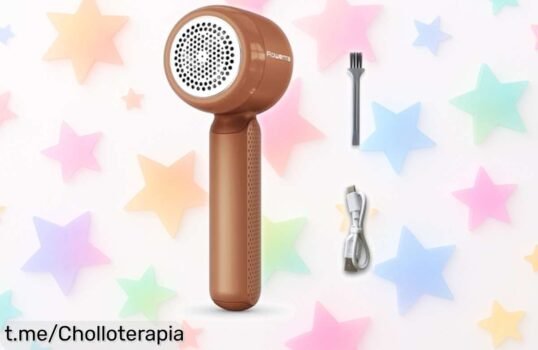 Quitapelusas eléctrico Rowenta Easy Care recargable, dale a tu ropa un mini trato de lujo en segundos con este ofertón rebajado, ¡luce impecable hoy mismo!