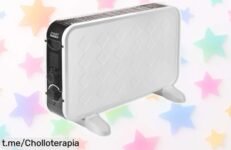 Radiador convector XSQUO 2000 W, súper silencioso y con termostato: ¡descuentazo limitado para que nunca te quedes frío!