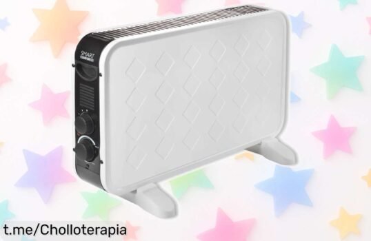 Radiador convector XSQUO 2000 W, súper silencioso y con termostato: ¡descuentazo limitado para que nunca te quedes frío!