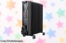 Radiador de aceite Black+Decker con 1500W a precio rebajado, descubre el super chollo para calentar tu hogar y disfrutar del calor como nunca antes. ¡No te quedes sin él!