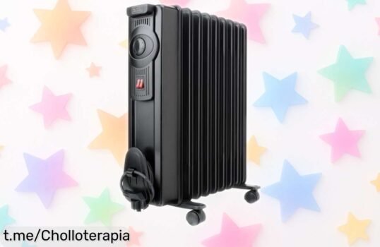 Radiador de aceite Black+Decker con 1500W a precio rebajado, descubre el super chollo para calentar tu hogar y disfrutar del calor como nunca antes. ¡No te quedes sin él!