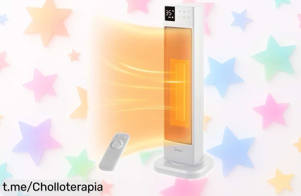Radiador silencioso Midea con calor instantáneo en 3 segundos, precio rebajado imperdible ¡aprovecha esta oportunidad de disfrutar tu hogar como nunca!