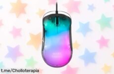 Ratón gaming ultraligero Mars Gaming: ¡super chollo a precio rebajado que dejará tu setup brutal y sentirás el poder en cada clic! No dejes escapar esta oportunidad única.