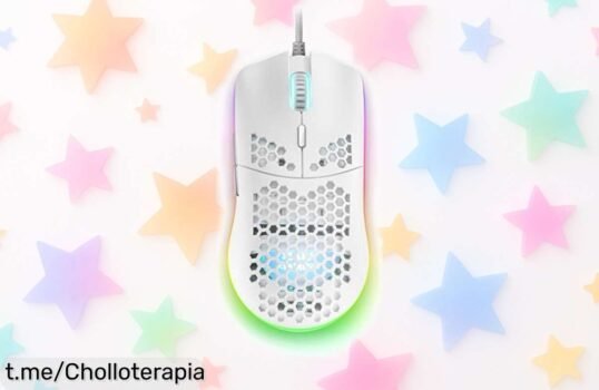 Ratón ultraligero Mars Gaming con 12400 DPI y RGB personalizado, a precio rebajado que no verás de nuevo; siente la victoria en cada clic ¡aprovéchalo ya!